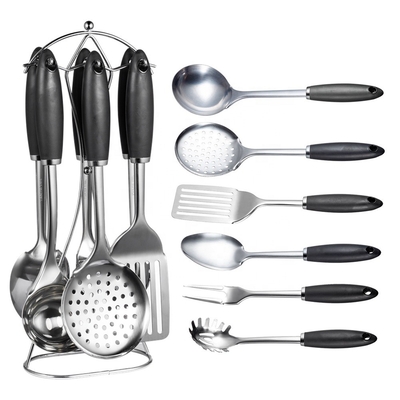 utensílios de cozinha de aço inoxidável de 7 peças para aparelhos domésticos e de cozinha