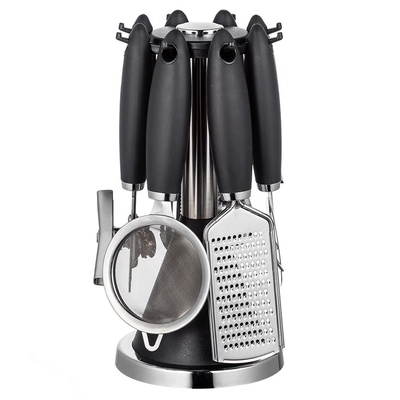 8 Piece Kitchen Gadget Tool Set feito de aço inoxidável para cozinhar e acessórios