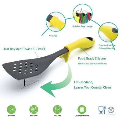 ISO9001/BSCI Certificado TPR Manuseio utensílios de cozinha de silicone Kit de ferramentas de acessórios de cozinha
