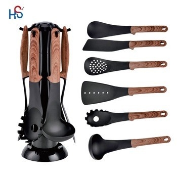 7 PCS Creative Kitchenware Set Ferramentas de cozinha Acessórios de cozinha com logotipo de impressão de seda