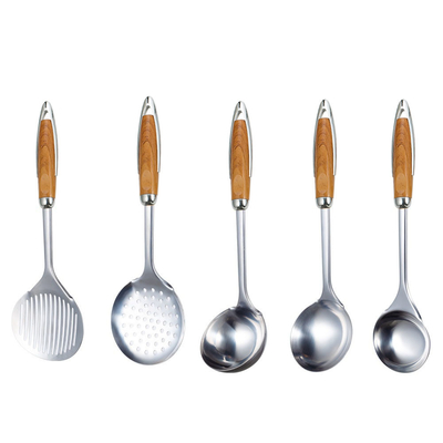 Conjunto de utensílios de cozinha de aço inoxidável para ferramentas e acessórios de cozinha certificado ISO9001