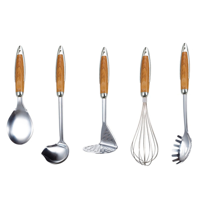 Conjunto de utensílios de cozinha de aço inoxidável para ferramentas e acessórios de cozinha certificado ISO9001