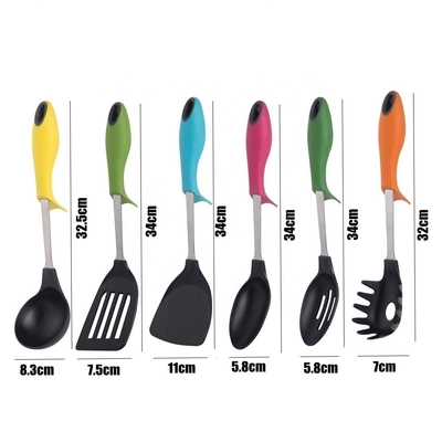 Utensílios de cozinha Material sustentável e cabeça de nylon para seus itens essenciais de cozinha