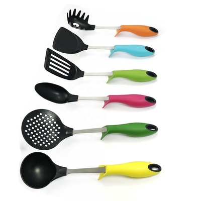 Utensílios de cozinha Material sustentável e cabeça de nylon para seus itens essenciais de cozinha