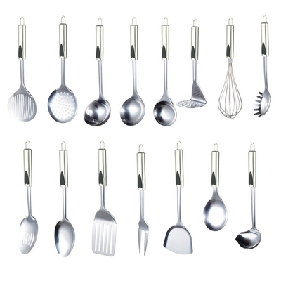 1.0mm/2.5mm utensílios de cozinha de aço inoxidável conjunto de ferramentas de cozinha para acessórios de cozinha