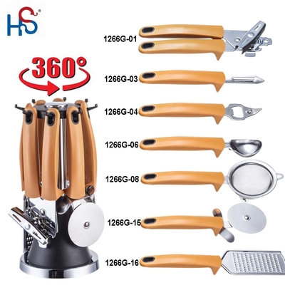 Gadgets de cozinha de aço inoxidável Conjunto de abertura de garrafas de abertura de garrafas de esfoliação e mais para casa