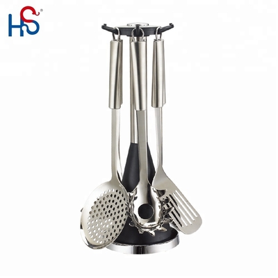Utensílios de aço inoxidável para cozinha OEM Logotipo Acessórios metálicos Ferramentas