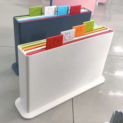 utensílios de cozinha colorido tabuleiro de corte de PP livre de BPA para necessidades de corte
