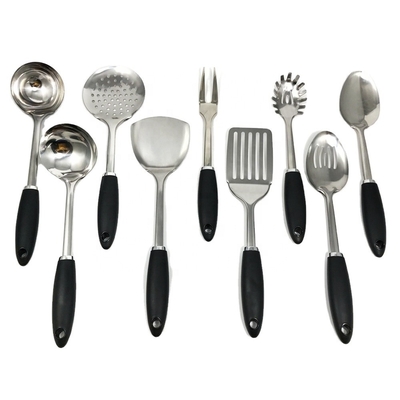utensílios de cozinha de aço inoxidável de 7 peças para aparelhos domésticos e de cozinha