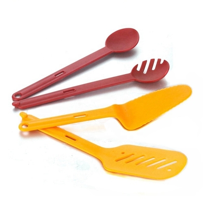 Cabeça de utensílio de nylon elevada Auxiliar de cozinha pequeno para cozinhar multifuncional Laranja