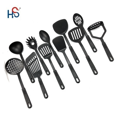 Conjunto de ferramentas de cozinha de nylon colorido para utensílios de cozinha Resistente ao calor até 210C Feito
