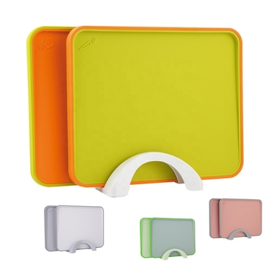 Home Cozinha Coloured Coded Cutting Board Set Indexado com FOB Port Ningbo