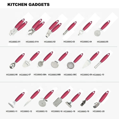 Ferramentas de cozinha e acessórios de aço inoxidável