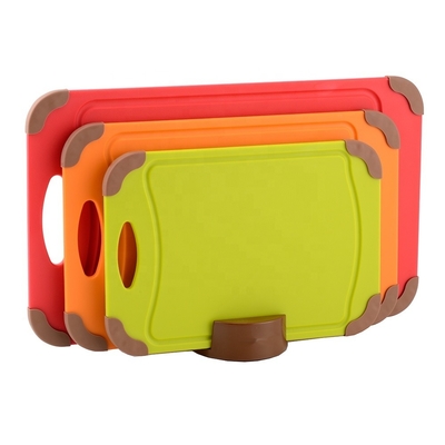 Tabela de corte de índice de plástico personalizado Magic Cook Tabela de corte de plástico de 3 peças Cor