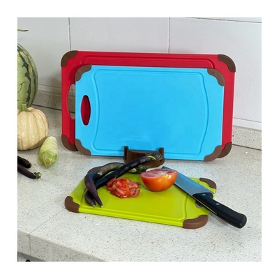 Tabela de corte de índice de plástico personalizado Magic Cook Tabela de corte de plástico de 3 peças Cor