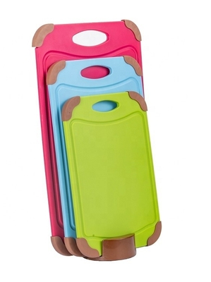 Tabela de corte de índice de plástico personalizado Magic Cook Tabela de corte de plástico de 3 peças Cor