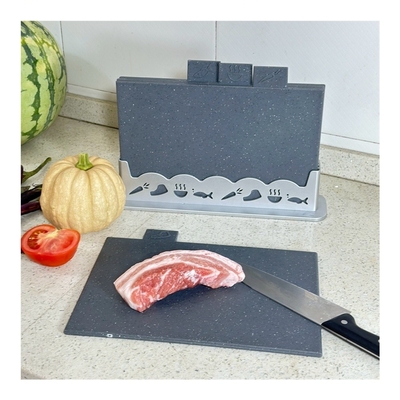 30x20x0,7 mm Tabela de corte antibacteriana e triturador de vegetais para ferramentas de cozinha