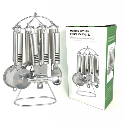 Ferramentas de cozinha flexíveis Acessórios de cozinha de aço inoxidável