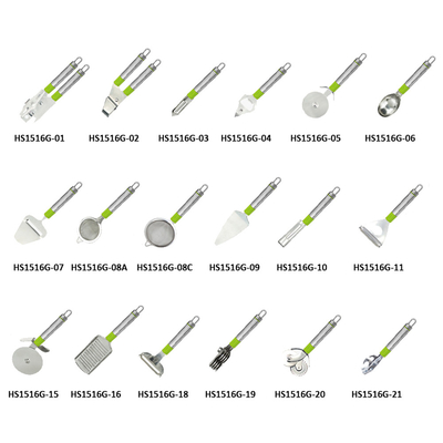 Logotipo personalizado Logotipo aceitável As ferramentas de cozinha mais populares em aço inoxidável