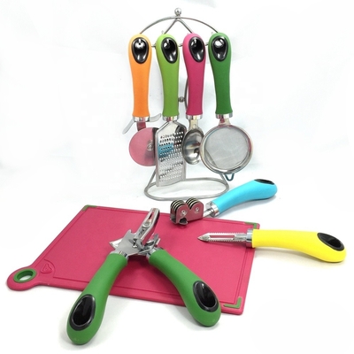 Logotipo personalizado Gadgets de cozinha Conjunto com Ferramentas de aço inoxidável Royal Kitchens Kitchenware