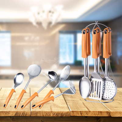 Conjunto de utensílios de cozinha de aço inoxidável aceitável para OEM/ODM