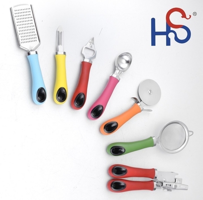 Acessórios de cozinha certificados ISO9001 Set utensílios de cozinha e utensílios de cozinha de aço inoxidável