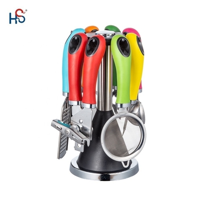 Acessórios de cozinha certificados ISO9001 Set utensílios de cozinha e utensílios de cozinha de aço inoxidável