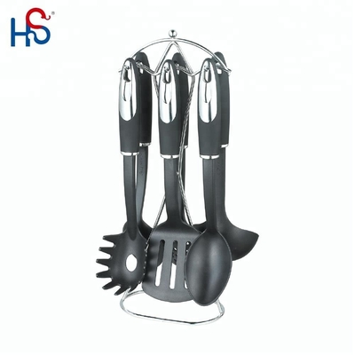 Kit de utensílios de cozinha de nylon resistente ao calor Kit de utensílios de cozinha não pegajoso Kit de utensílios de cozinha utensílios de cozinha colher Turner Acessórios