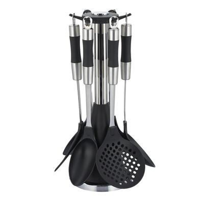 Logotipo personalizado Ferramentas de cozinha Set Turner Soup Slotted Ladle Set utensílios de cozinha
