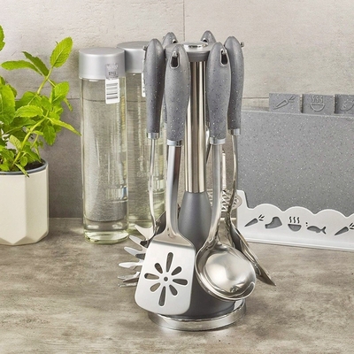 Casa Cozinha Cozinhar Acero Inoxidável utensílios de cozinha inteligentes definidos para qualquer cor