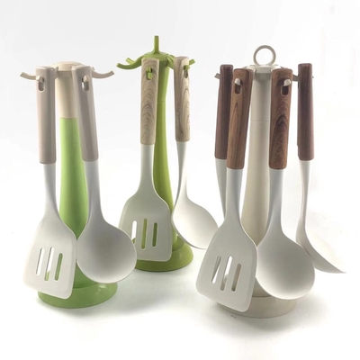 2pcs Set Turners/Soup Ladle utensílios de cozinha ferramentas de nylon resistentes ao calor para cozinhar