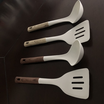 2pcs Set Turners/Soup Ladle utensílios de cozinha ferramentas de nylon resistentes ao calor para cozinhar