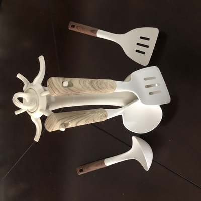 2pcs Set Turners/Soup Ladle utensílios de cozinha ferramentas de nylon resistentes ao calor para cozinhar
