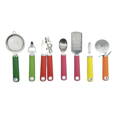 Cozinha profissional de 8 peças para eletrodomésticos para cozinhar colorida e sustentável