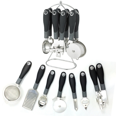 Conjunto de 8 peças de Ferramentas de cozinha de aço inoxidável utensílios multifuncionais para cozinhar