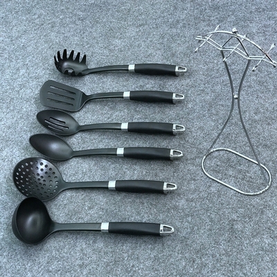 Kitchen Cookware Sets Set de utensílios de ouro de 7 peças para ferramentas e acessórios de cozinha