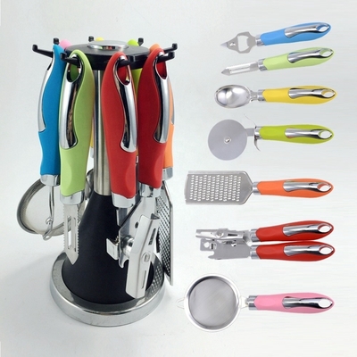 Conjunto de aparelhos de cozinha de cor mármore para ferramentas de cozinha de qualidade alimentar
