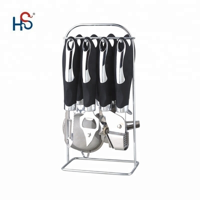 ABS Sustentável manuseio de aço inoxidável 430 utensílios de cozinha para necessidades de cozinha duráveis