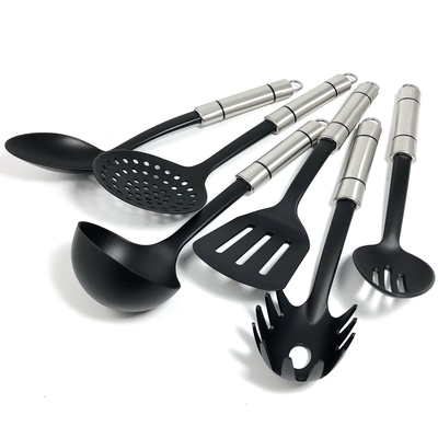 Usinários domésticos e de cozinha diretos Skimmer de colher de nylon