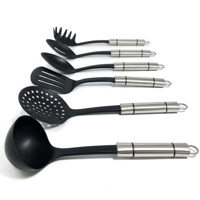 Usinários domésticos e de cozinha diretos Skimmer de colher de nylon