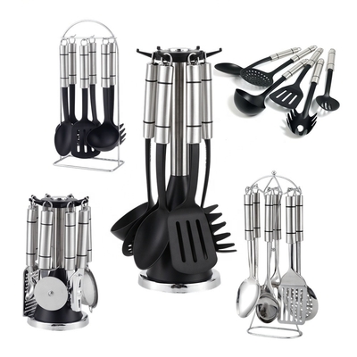 Usinários domésticos e de cozinha diretos Skimmer de colher de nylon
