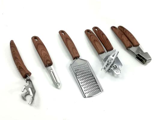 Ferramentas de churrasco duráveis Conjunto de utensílios de cozinha de alta temperatura a 210 graus