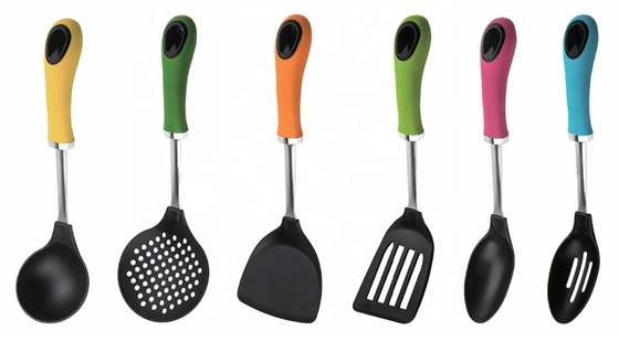 Conjunto de utensílios de cozinha sustentáveis para cozinhar em casa Ferramentas e acessórios de plástico para cozinhar