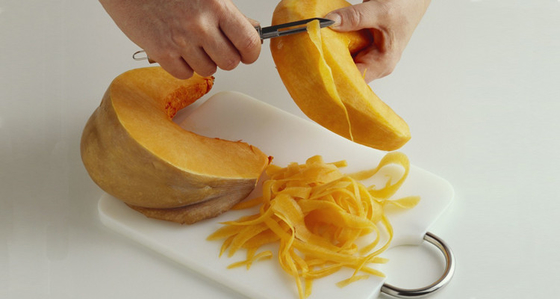 Ferramentas de cozinha Gadgets Peeler de aço inoxidável sustentável para preparação rápida de alimentos fáceis