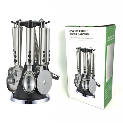 Material de manuseio utensílios de cozinha de aço inoxidável aparelhos para cozinha doméstica confortável