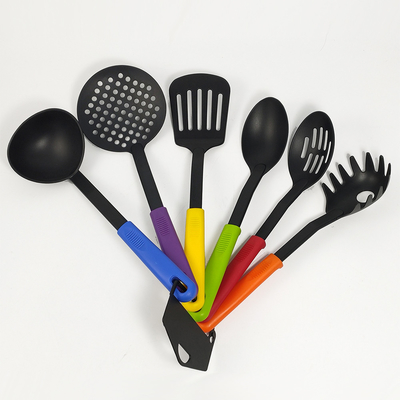 Ferramentas de cozinha antiaderente Sopa Ladle Skimmer Slotted Turner Spoon Pasta Server Espatula