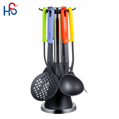 Ferramentas de cozinha antiaderente Sopa Ladle Skimmer Slotted Turner Spoon Pasta Server Espatula
