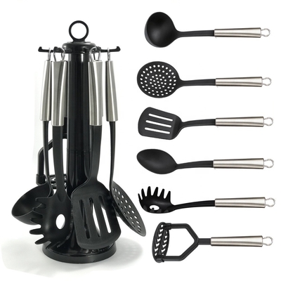 Acessórios de cozinha e de uso doméstico Conjunto de utensílios de aço inoxidável para cozinha polivalente
