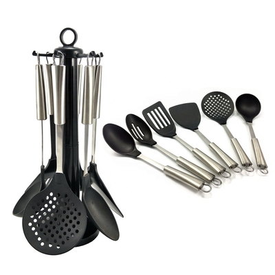 Acessórios de cozinha e de uso doméstico Conjunto de utensílios de aço inoxidável para cozinha polivalente