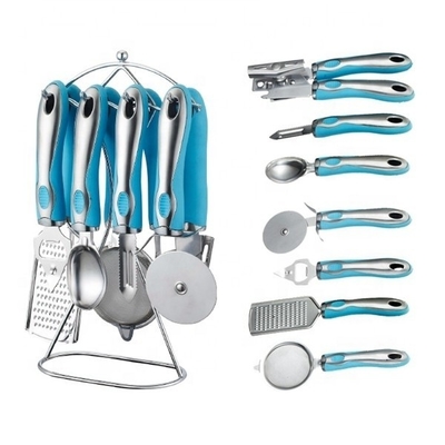 TPR Handle Kitchen Accessories Sets for Room Space Kitchen in Home Kitchen Cozinhar em casa